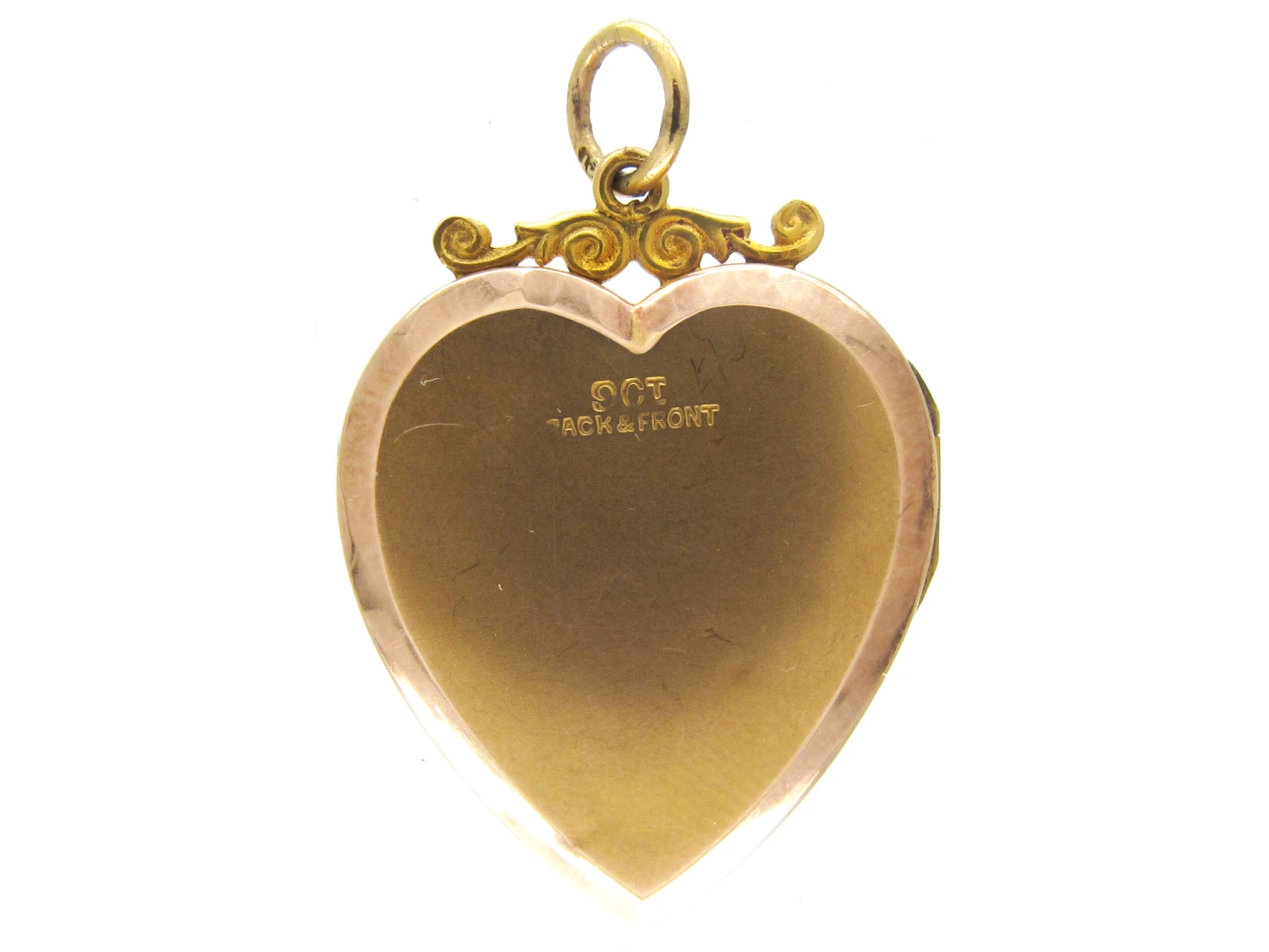 Gold & Paste Heart-Shaped Locket 4 Gold & Paste Heart-Shaped Locket - Image 2