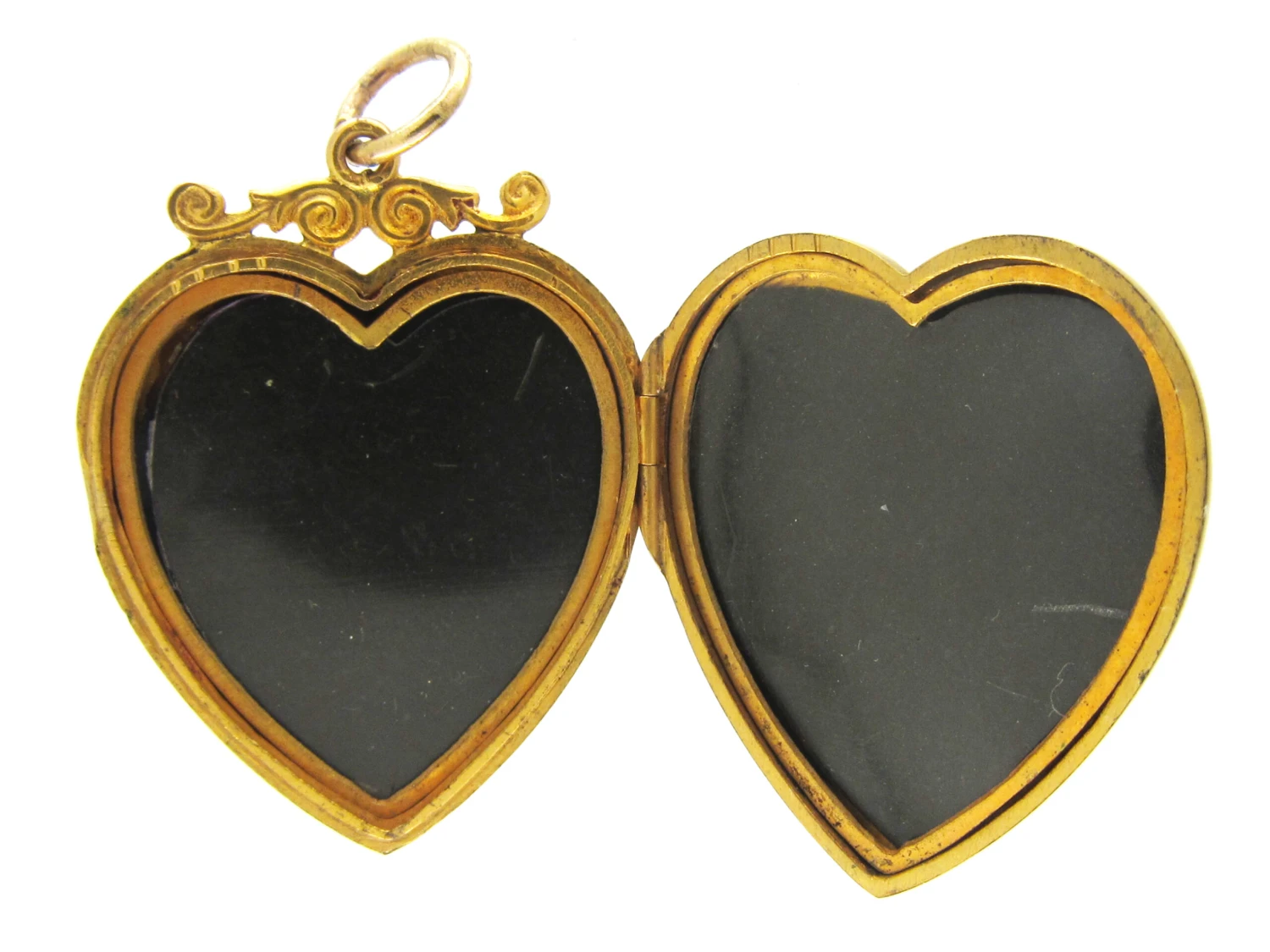 Gold & Paste Heart-Shaped Locket 5 Gold & Paste Heart-Shaped Locket - Image 3