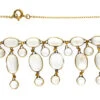 15ct Gold Moonstone Drops Necklace 2 15ct Gold Moonstone Drops Necklace -Antique Jewellery Company 42a1316605737 513
