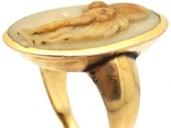 Georgian NeoClassical 18ct Gold And Hardstone Cameo Ring Of Atlas -Antique Jewellery Company 461a2cec dsc03387 scaled 1