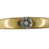 Single Diamond In Wedding Band 1 Single Diamond In Wedding Band -Antique Jewellery Company 46 d