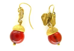 Acorn Drop Earrings -Antique Jewellery Company 46b