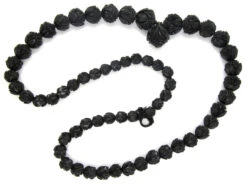 Carved Jet Victorian Bead Necklace 8 Carved Jet Victorian Bead Necklace -Antique Jewellery Company 46c1347880356 331
