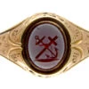 Faith & Hope Victorian Signet Ring -Antique Jewellery Company 4a1333990524 541