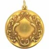 Art Nouveau 14ct Gold Round Locket -Antique Jewellery Company 4abdfeec dsc05733 scaled 1