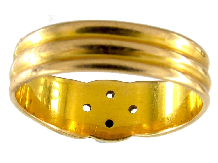 Victorian Knot Gold Ring 4 Victorian Knot Gold Ring - Image 2