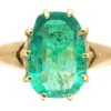 Edwardian 18ct Gold & Emerald Ring -Antique Jewellery Company 4bbfdffd dsc00672