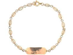 Edwardian 9ct Gold & Platinum Two Colour Bracelet -Antique Jewellery Company 4ccea5ed dsc09323 scaled 1