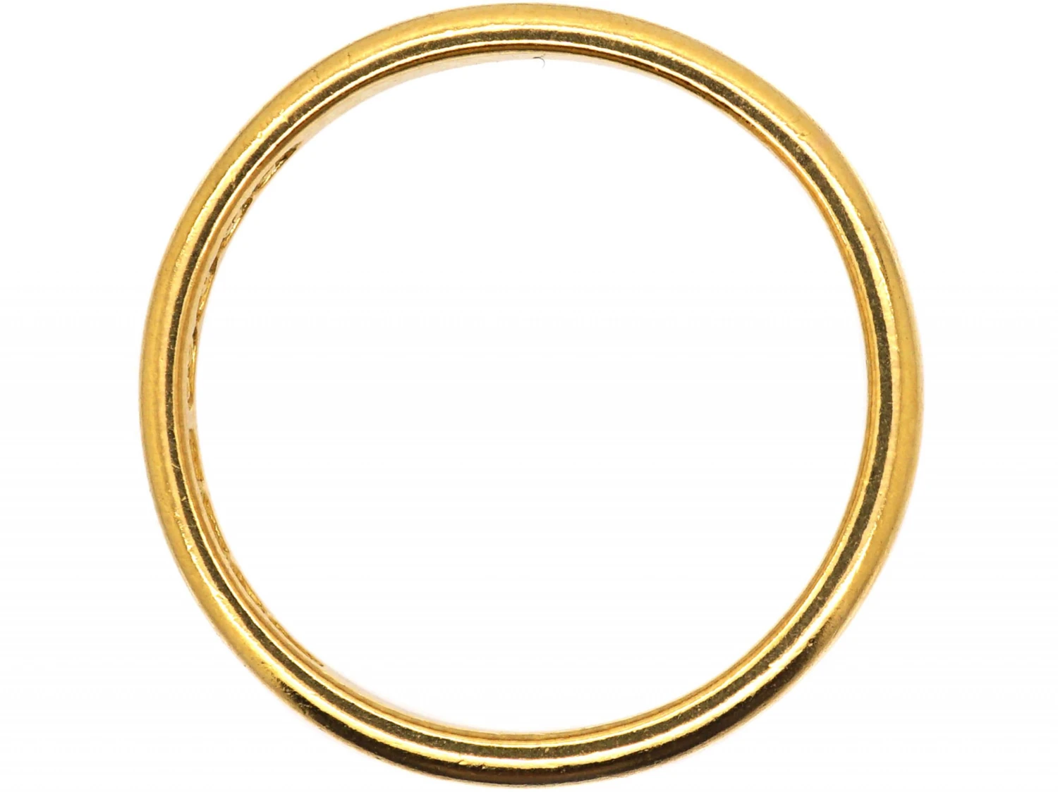 Retro 22ct Gold Wedding Ring Made In 1949 5 Retro 22ct Gold Wedding Ring Made In 1949 - Image 3