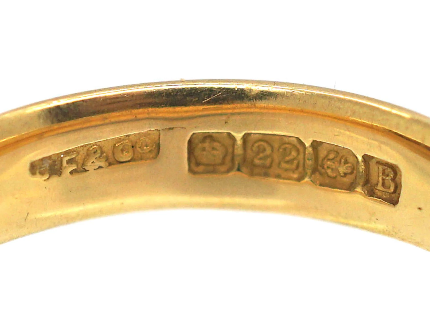 22ct Gold Wedding Ring Made In 1926 6 22ct Gold Wedding Ring Made In 1926 - Image 4