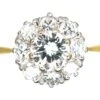 18ct Gold, Brilliant Cut Diamond Cluster Ring 1 18ct Gold, Brilliant Cut Diamond Cluster Ring -Antique Jewellery Company 50913913 dsc07035 scaled 1