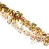 Peridot & Ruby 9ct Gold Edwardian Bracelet -Antique Jewellery Company 50c1361899931 535