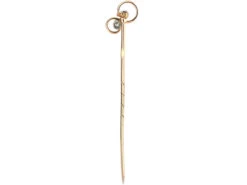 Edwardian 9ct Gold & Diamond Two Stone Twist Tie Pin 8 Edwardian 9ct Gold & Diamond Two Stone Twist Tie Pin -Antique Jewellery Company 511fdbe5 dsc04111 scaled 1