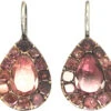 Georgian Silver & Almandine Garnet Pear Shaped Earrings -Antique Jewellery Company 522bfbfe dsc08019 scaled 1
