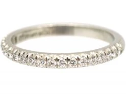 Diamond Set Half Eternity Ring In Original Case By Tiffany & Co 19 Diamond Set Half Eternity Ring In Original Case By Tiffany & Co -Antique Jewellery Company 54406b6c dsc09079 scaled 1