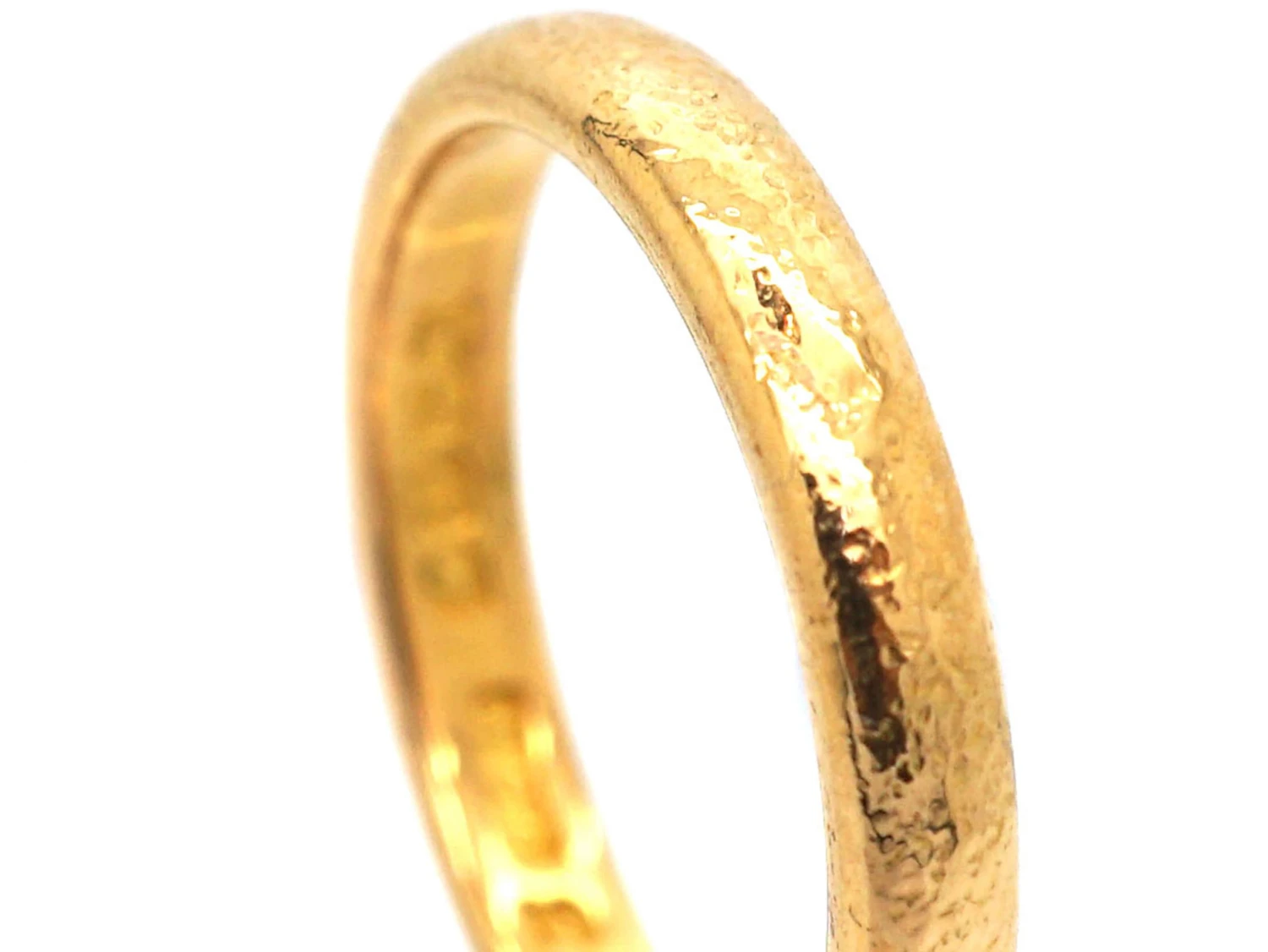 22ct Gold Wedding Band Assayed In 1941 4 22ct Gold Wedding Band Assayed In 1941 - Image 2