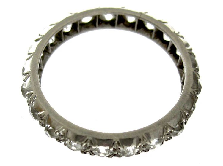 Diamond Eternity Ring 5 Diamond Eternity Ring - Image 3