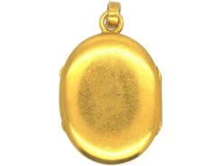 French 18ct Gold Oval Shaped Locket Set With Turquoise & A Natural Split Pearl 9 French 18ct Gold Oval Shaped Locket Set With Turquoise & A Natural Split Pearl -Antique Jewellery Company 54f567ed dsc07667 scaled 1