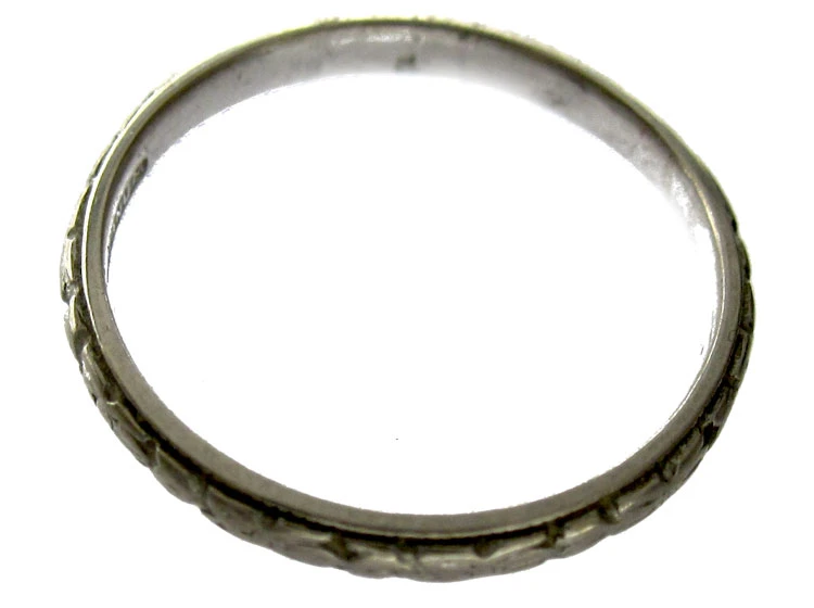 Platinum Wedding Band 4 Platinum Wedding Band - Image 2