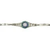 Art Deco Platinum, Diamond Emerald & Sapphire Bracelet -Antique Jewellery Company 55e4a972 dsc09922 scaled 1