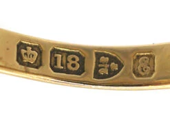 Edwardian 18ct Gold Boat Shaped Sapphire Diamond Ring 14 Edwardian 18ct Gold Boat Shaped Sapphire Diamond Ring -Antique Jewellery Company 58ad799d dsc00007 scaled 1