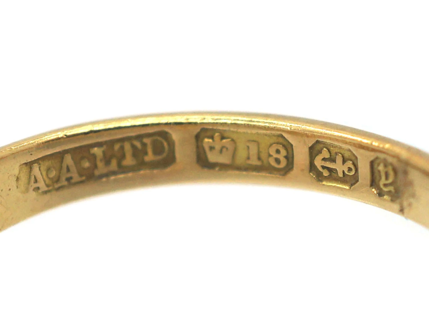 Victorian 18ct Gold, Three Stone Opal & Diamond Ring 9 Victorian 18ct Gold, Three Stone Opal & Diamond Ring - Image 7