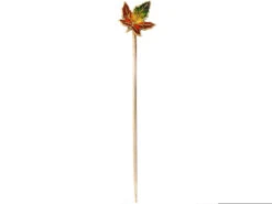 Vintage 18ct Gold, Red, Yellow & Green Maple Leaf Enamel Tie Pin -Antique Jewellery Company 5fdcbd6a dsc05160