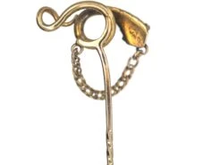 Georgian 15ct Gold Tie Pin Of A Snake Set With Rubies -Antique Jewellery Company 607e8ea6 dsc04624 scaled 1