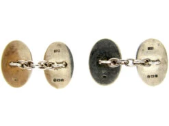 Silver Engraved Cufflinks Of Grouse -Antique Jewellery Company 61c1335350114 599