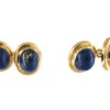 Lapis & 18ct Gold Victorian Cufflinks -Antique Jewellery Company 64a1339172633 540