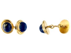Lapis & 18ct Gold Victorian Cufflinks 7 Lapis & 18ct Gold Victorian Cufflinks -Antique Jewellery Company 64c1339172634 692