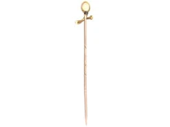 Edwardian 15ct Gold, Opal & Natural Split Pearl Sprig Tie Pin -Antique Jewellery Company 655f3d5a dsc09566 scaled 1