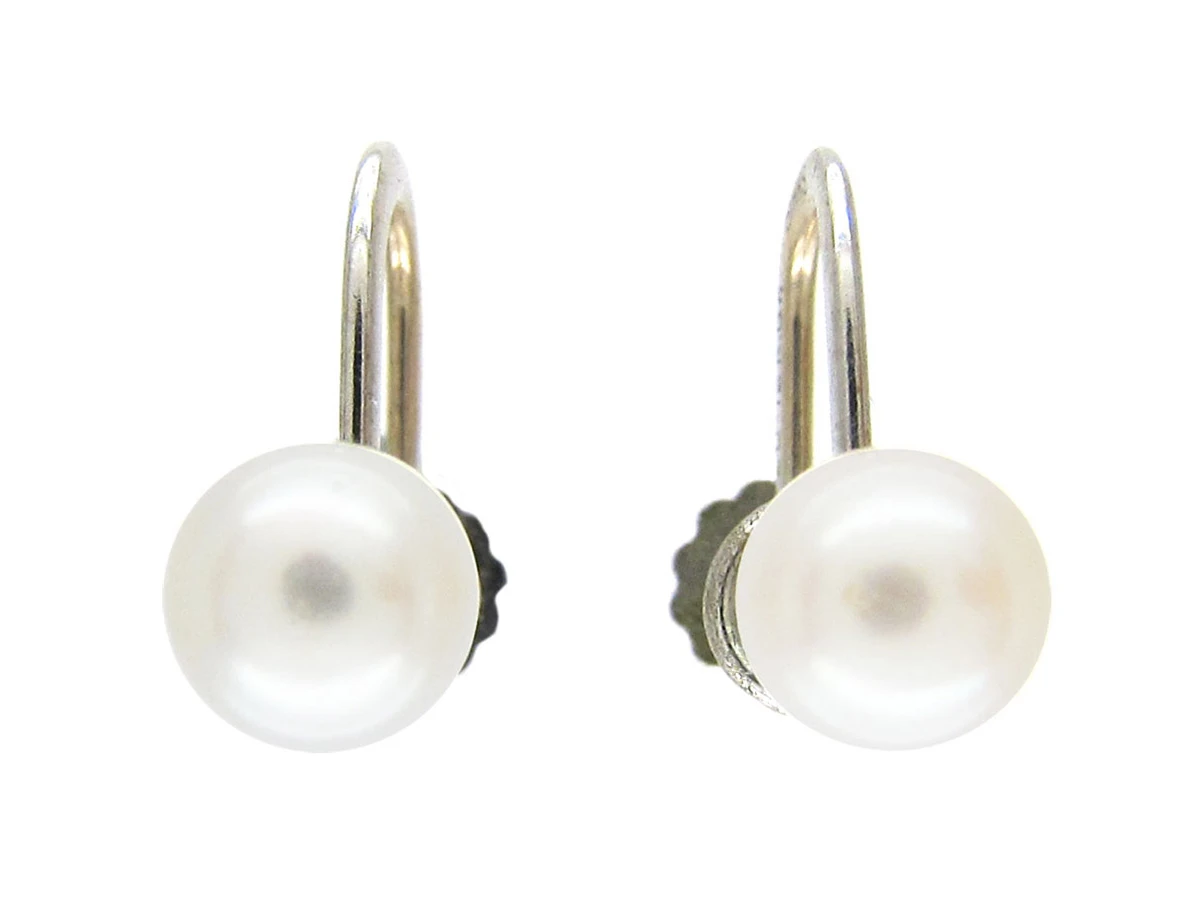 Pearl Screw On Earrings By Birks Of Canada 3 Pearl Screw On Earrings By Birks Of Canada