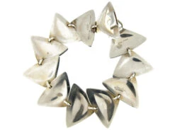 Hans Hansen Silver Scale Bracelet -Antique Jewellery Company 65b1362576684 454