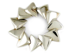 Hans Hansen Silver Scale Bracelet -Antique Jewellery Company 65e