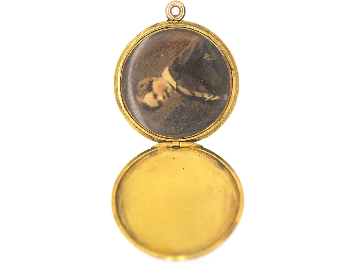 Victorian 18ct Gold & Black Enamel Earl’s Locket 4 Victorian 18ct Gold & Black Enamel Earl’s Locket - Image 2