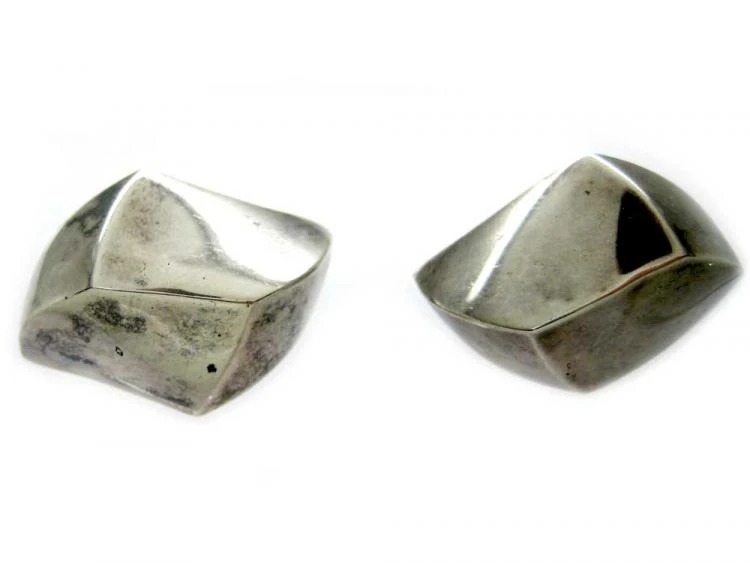 European Silver Wave Earrings 3 European Silver Wave Earrings