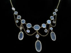 Edwardian Gold Moonstone Necklace -Antique Jewellery Company 67c1257339053 185