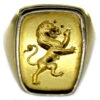 Signet Ring With Rampant Lion 1 Signet Ring With Rampant Lion -Antique Jewellery Company 6a1264516470 721