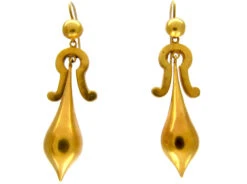 Victorian Gold Drop Earrings