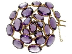 Georgian Gold & Amethyst Collar -Antique Jewellery Company 6a3 1024x768 1