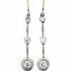 Art Deco 15ct Gold, Platinum & Diamond Triple Drop Earrings 1 Art Deco 15ct Gold, Platinum & Diamond Triple Drop Earrings -Antique Jewellery Company 6ab09be4 dsc00222 scaled 1