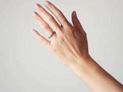 Art Deco 18ct White Gold Sapphire & Diamond Half Eternity Ring 11 Art Deco 18ct White Gold Sapphire & Diamond Half Eternity Ring -Antique Jewellery Company 6af49291 nsf08306 scaled 1