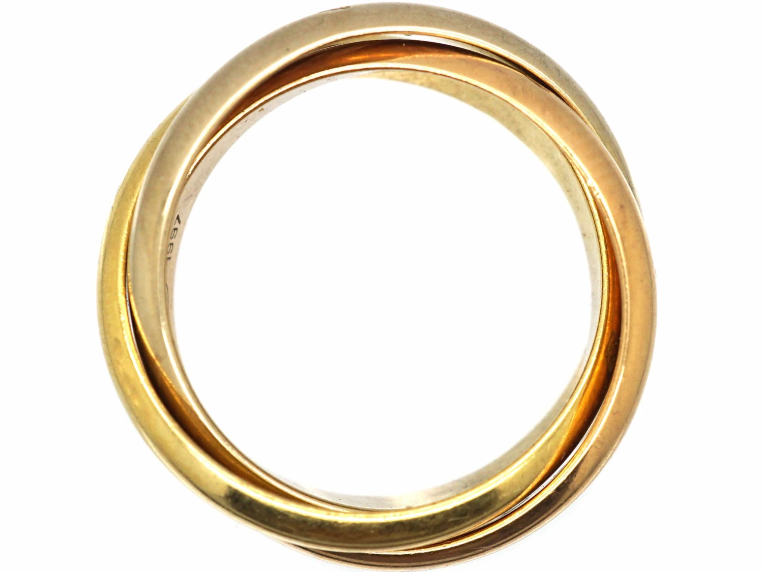 Cartier 18ct Gold Russian Wedding Ring 4 Cartier 18ct Gold Russian Wedding Ring - Image 2