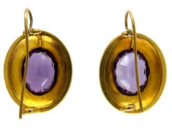 Gold & Amethyst Earrings -Antique Jewellery Company 6b1325183018 299