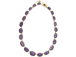 Georgian Gold & Amethyst Collar -Antique Jewellery Company 6b3