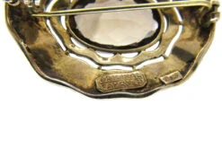 Theodor Fahrner Silver & Citrine Brooch -Antique Jewellery Company 6c