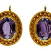 Gold & Amethyst Earrings 1 Gold & Amethyst Earrings -Antique Jewellery Company 6c1325183018 562