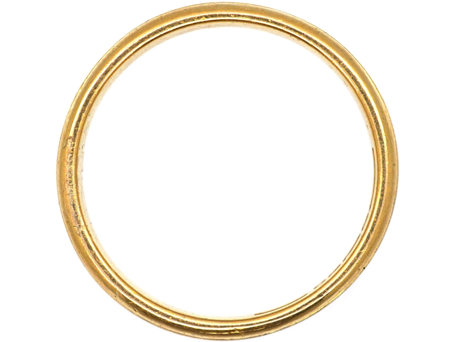 Mid 20th Century 22ct Gold & Platinum Wedding Ring By Charles Green & Sons 5 Mid 20th Century 22ct Gold & Platinum Wedding Ring By Charles Green & Sons - Image 3