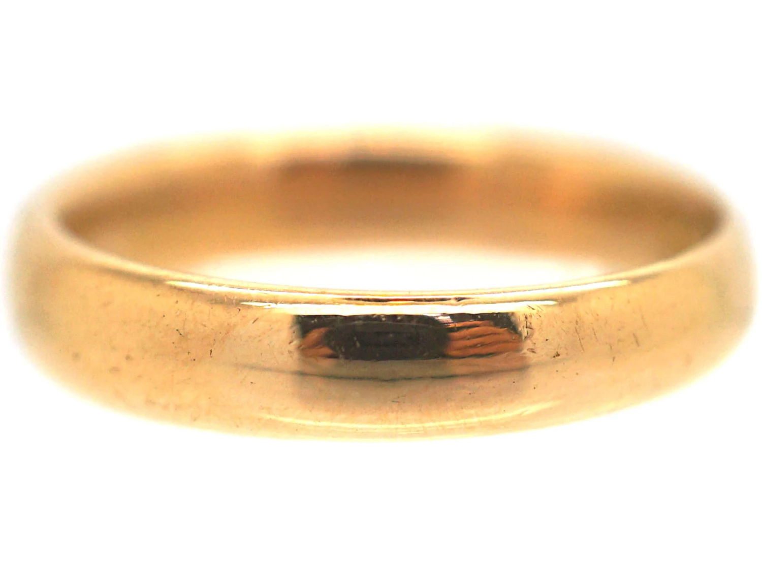 Art Deco 22ct Gold Wedding Ring 7 Art Deco 22ct Gold Wedding Ring - Image 5
